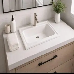 Modelo secundario de bacha para baño